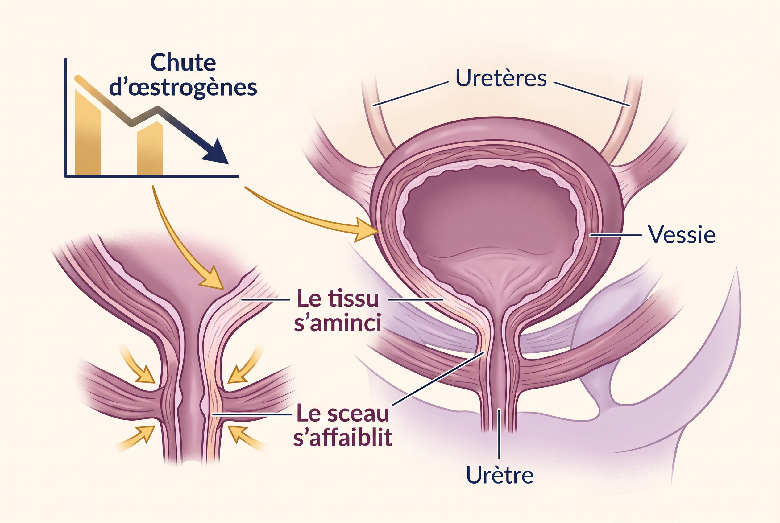 Anatomie de la vessie